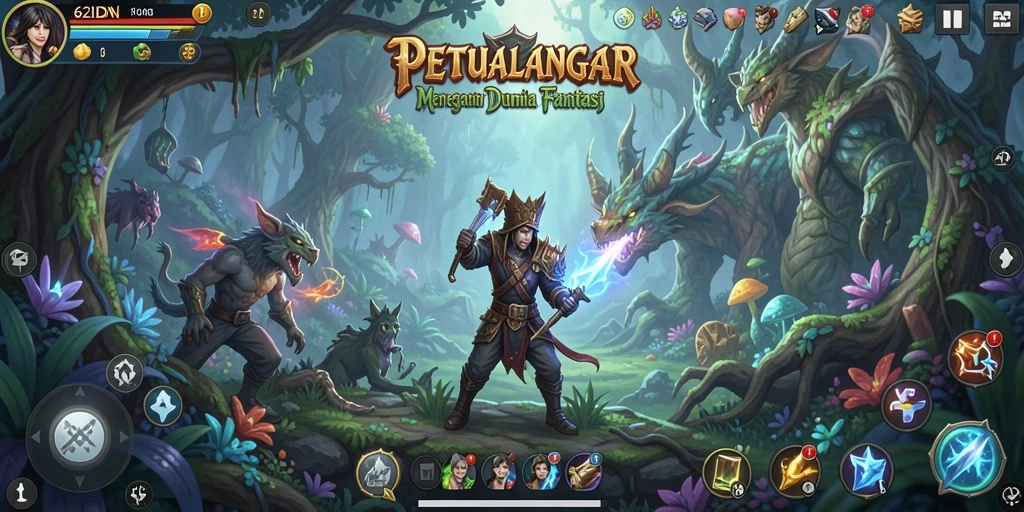 Tampilan menakjubkan dari gameplay 62IDN yang penuh petualangan.