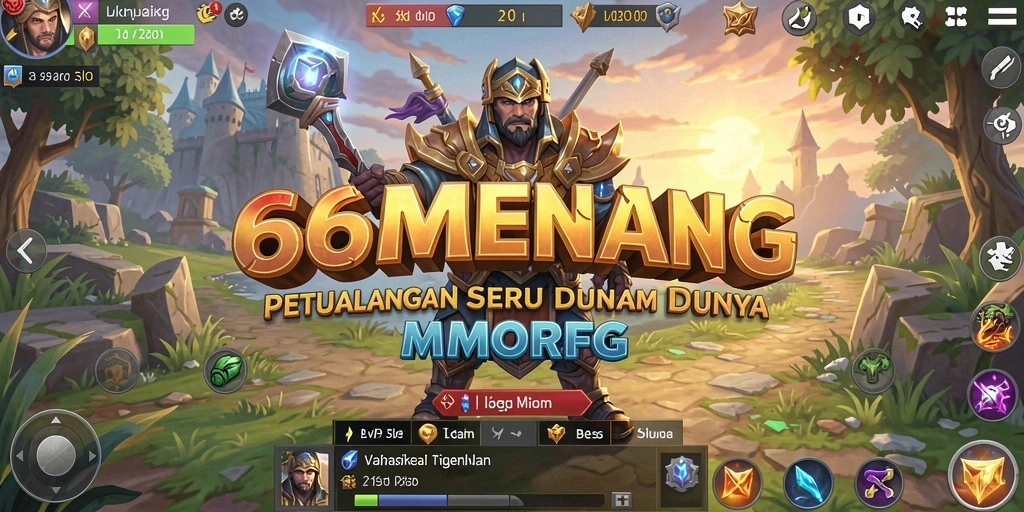 Tampilan gameplay seru dalam 66MENANG, penuh aksi dan petualangan.