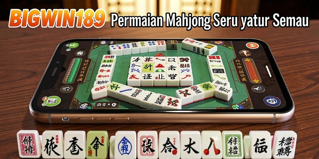 Tangkapan layar BIGWIN189 menampilkan gameplay Mahjong yang mendebarkan.