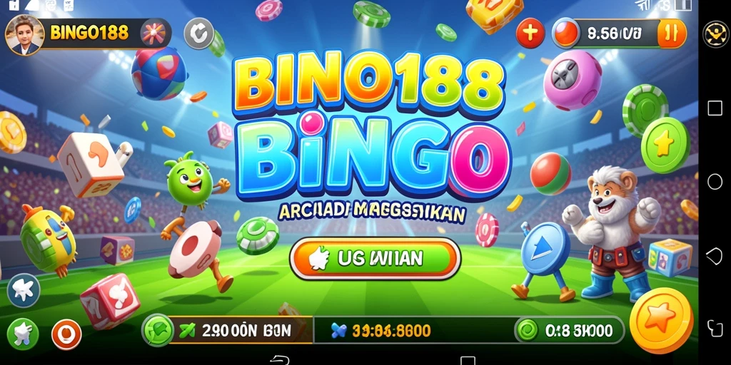 Tampilan screenshot permainan Arcade BINGO188 yang seru dan menarik.