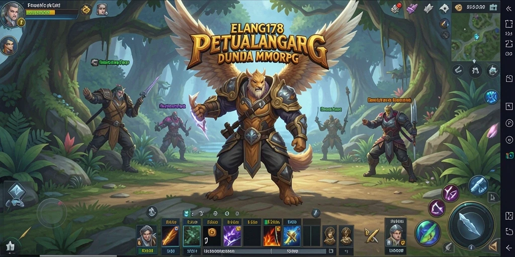 Gameplay seru dengan pertarungan dan petualangan di ELANG178.