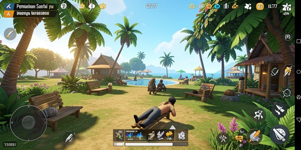 Tangkapan layar gameplay casual GT777 yang menggembirakan.