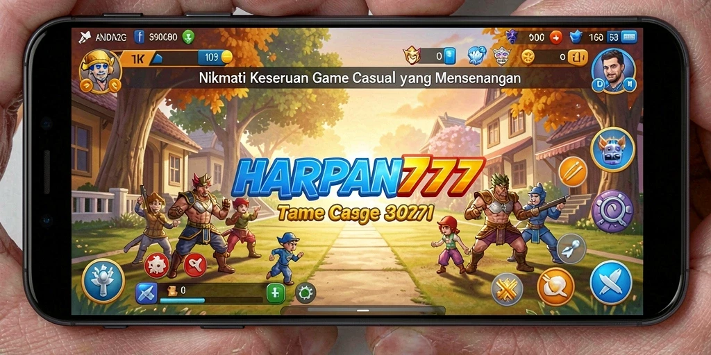 Tampilan menarik dan gameplay seru dari HARAPAN777.