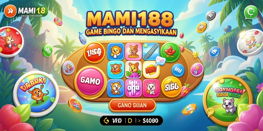 Tampilan menarik dari gameplay Bingo MAMI188 dengan interaksi antarpemain.