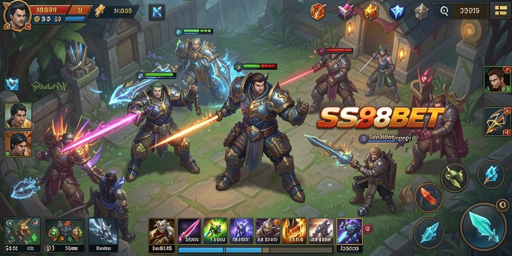 Tampilan gameplay SS88BET yang menegangkan dan menarik.