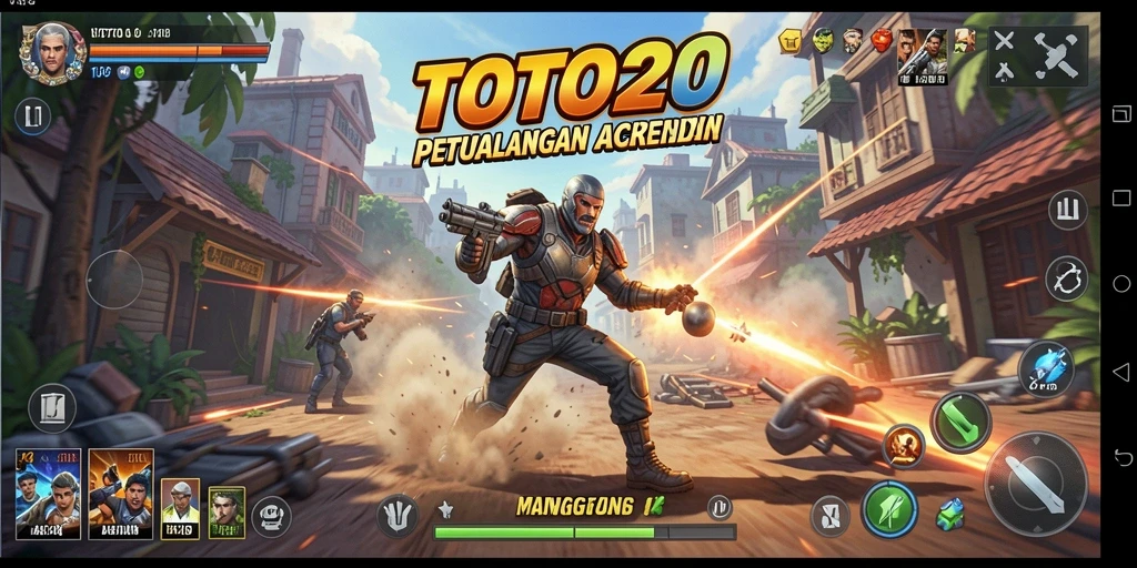 Tampilan seru dari gameplay menegangkan di TOTO20.